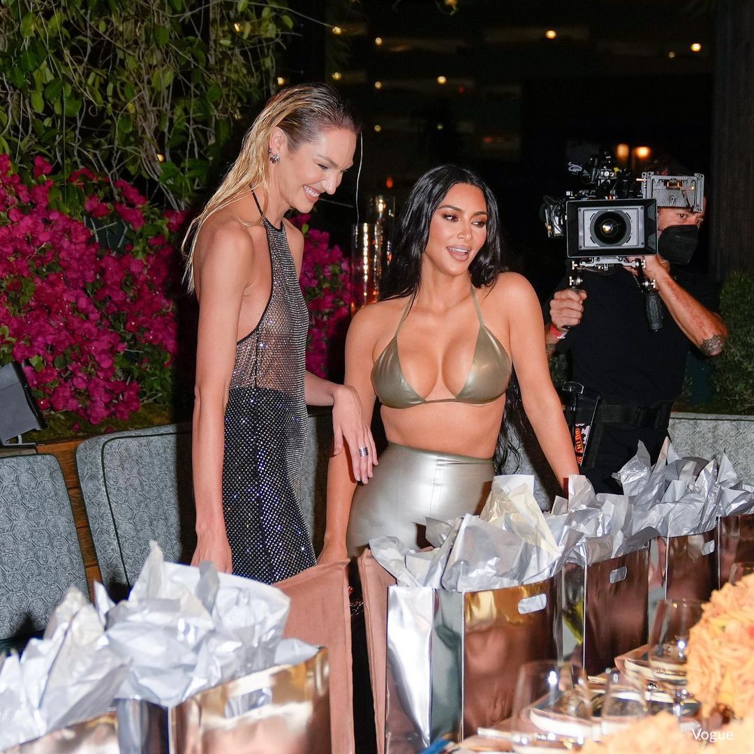 Celebrity party event lighting Miami Kim Kardashian