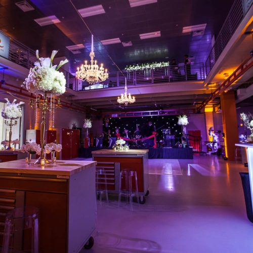 Corporate event lighting and event production Miami