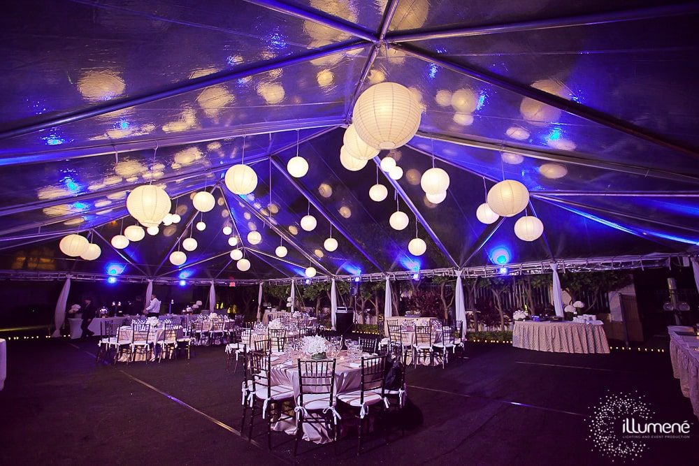 Fundraiser lighting and event production Miami