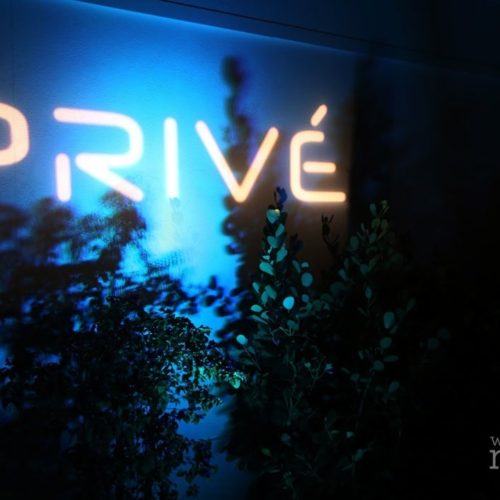 Logo projection Miami Prive