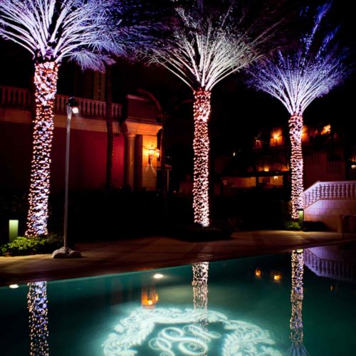 Monogram projection in the pool