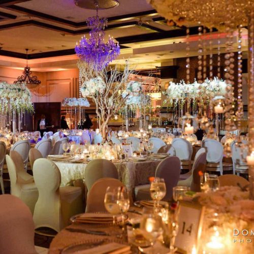 Pinspots for wedding corporate parties fundraisers galas Miami