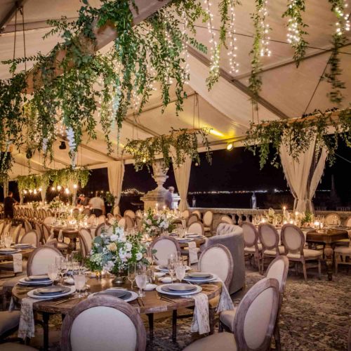 Vizcaya rent twinkle lights tent lighting