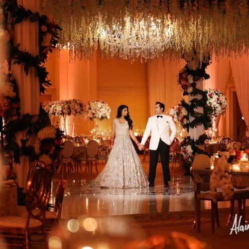 rent large chandelier for wedding in Miami
