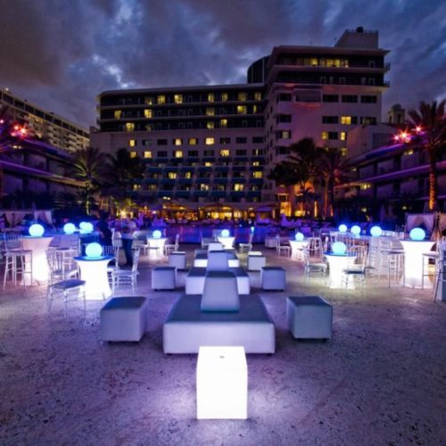 LED Floating ball LED floating Sphere LED Light Balls outdoor decor Miami