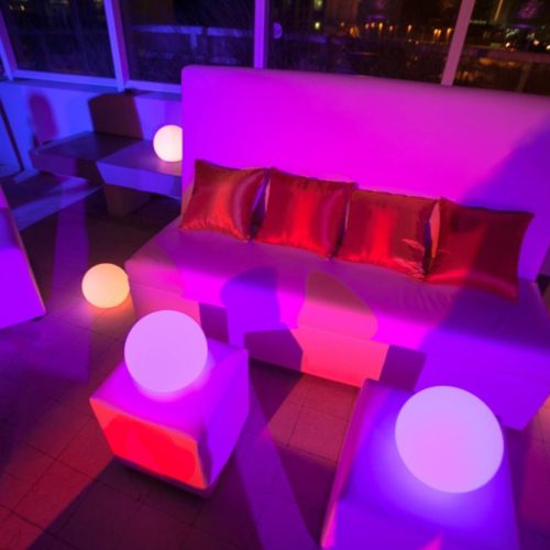 LED Floating balls LED floating Spheres LED Light Balls outdoor decor Fort Lauderdale Palm Beach