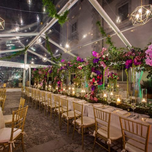 Pendant light Vizcaya Miami wedding geometric pendant lights