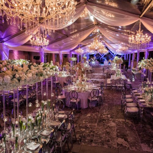 rent large crystal chandeliers for event Miami and Florida