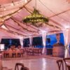 round wagon wheel iron chandelier rent miami