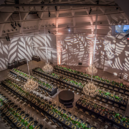 Faena Forum Miami Beach gala event production corporate event chandeliers