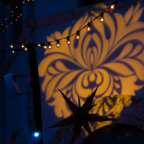 Fisher Island wedding gobo monogram damask logo Miami
