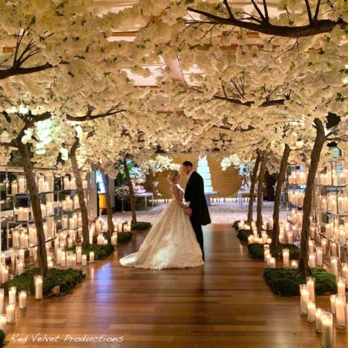 Mandarin Oriental wedding ceremony lighting event production music sound