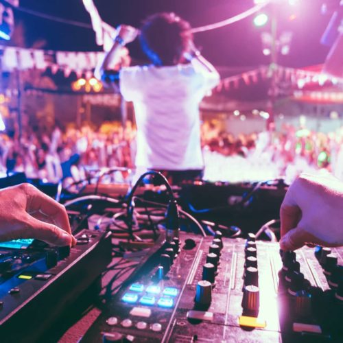 Audio visual rental Miami Beach party