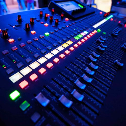 audio visual rental mixer Miami