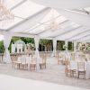 Rent crystal chandelier Miami weddings Vizcaya Museum and Gardens