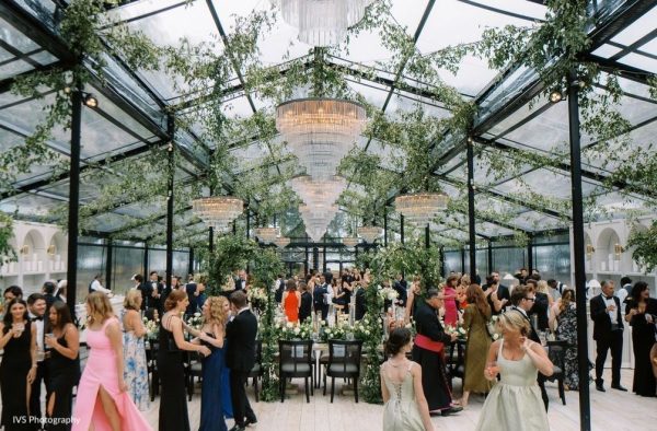 prism crystal chandeliers wedding miami