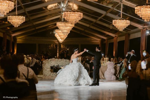 large prism wedding chandeliers in miami and orlando