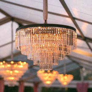 medium size prism crystal wedding chandelier miami orlando